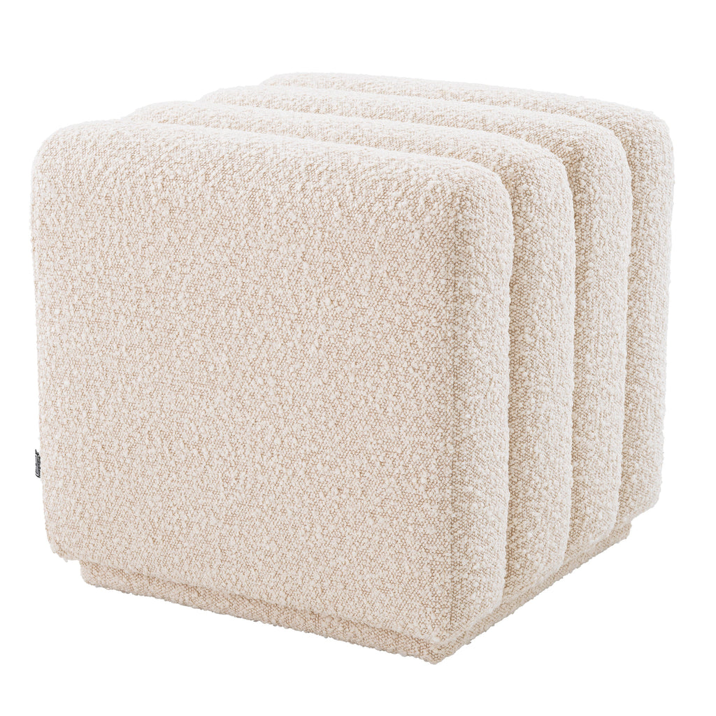 Stool Bente Boucle Cream