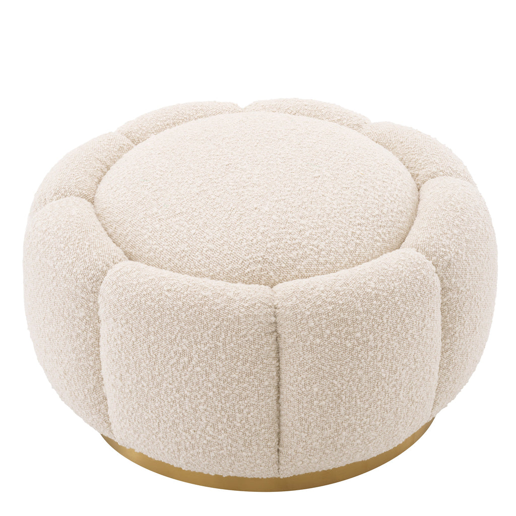 Ottoman Inger Boucle Cream