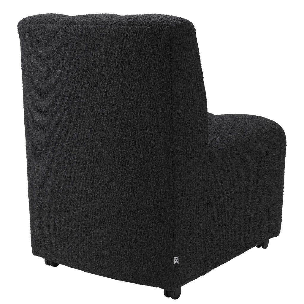 Dining Chair Kelly Boucle Black