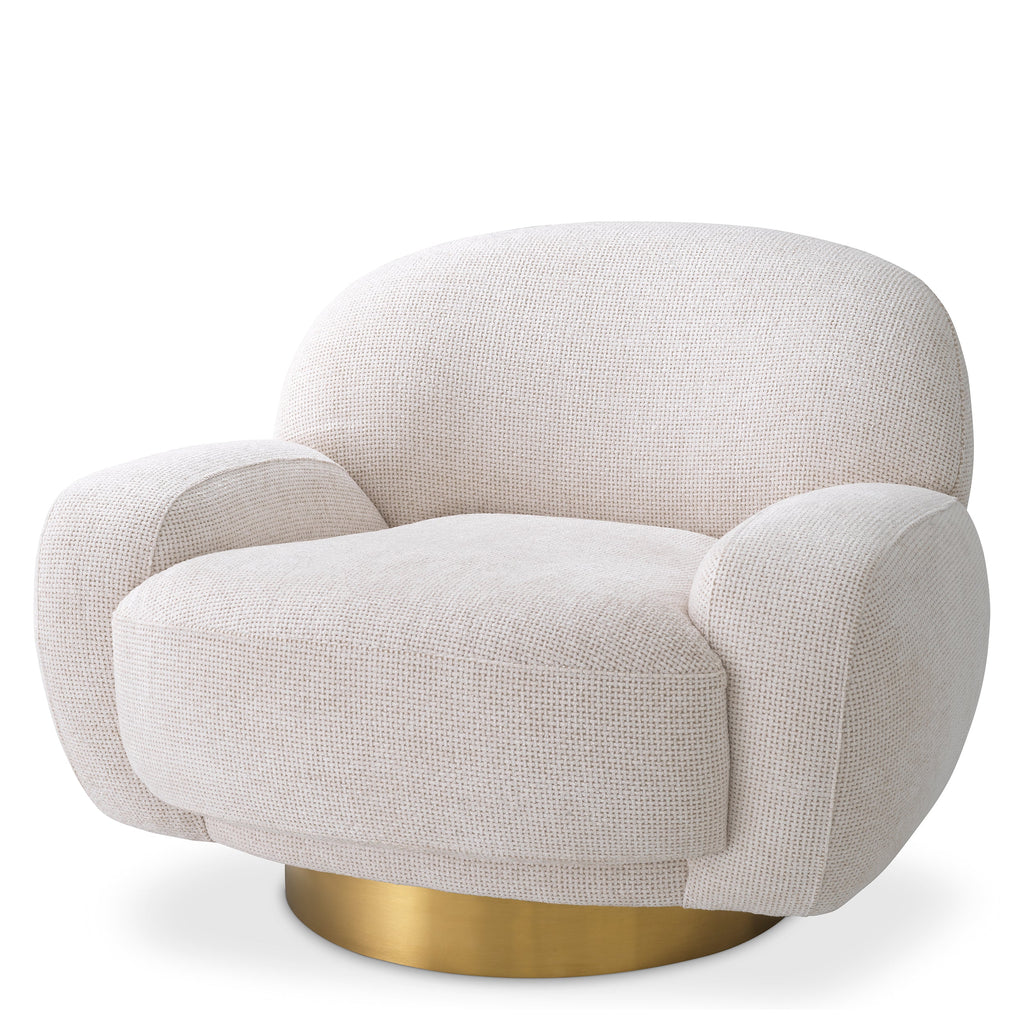 Swivel Chair Udine Lyssa Off-White