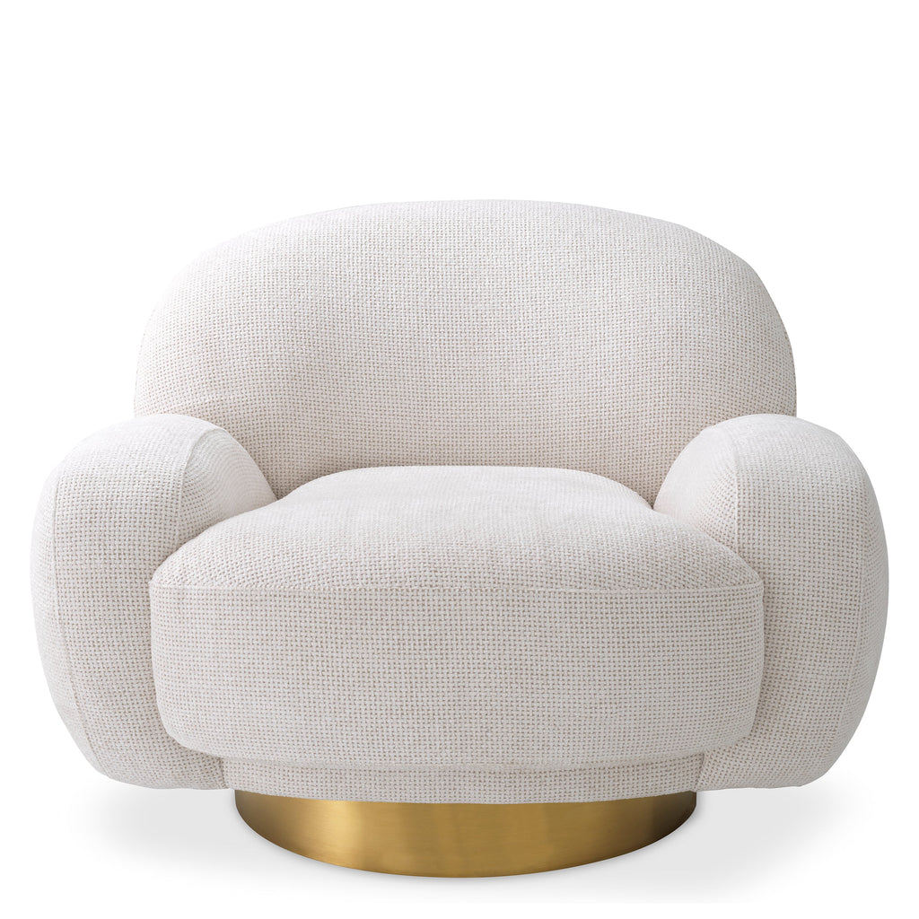 Swivel Chair Udine Lyssa Off-White