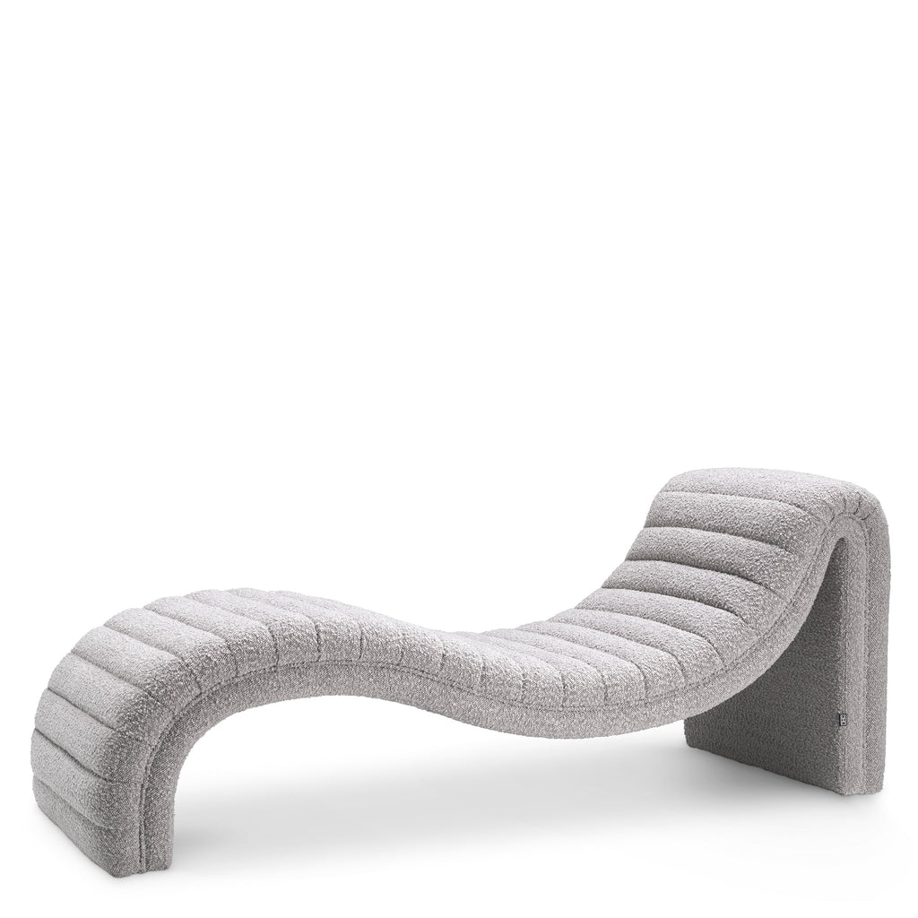 Chaise Longue Pioneer Boucle Grey