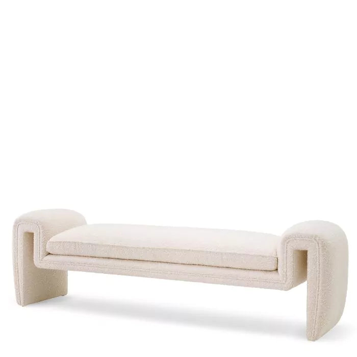 Bench Tondo L Boucle Cream