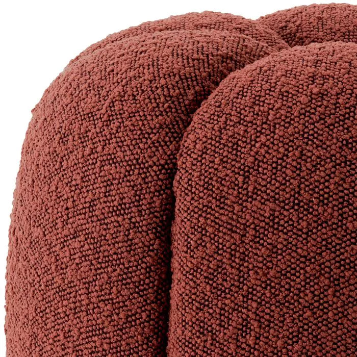 Stool Orchanic Boucle Rouge