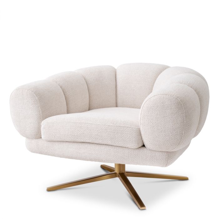 Sunset Swivel Chair Off-White