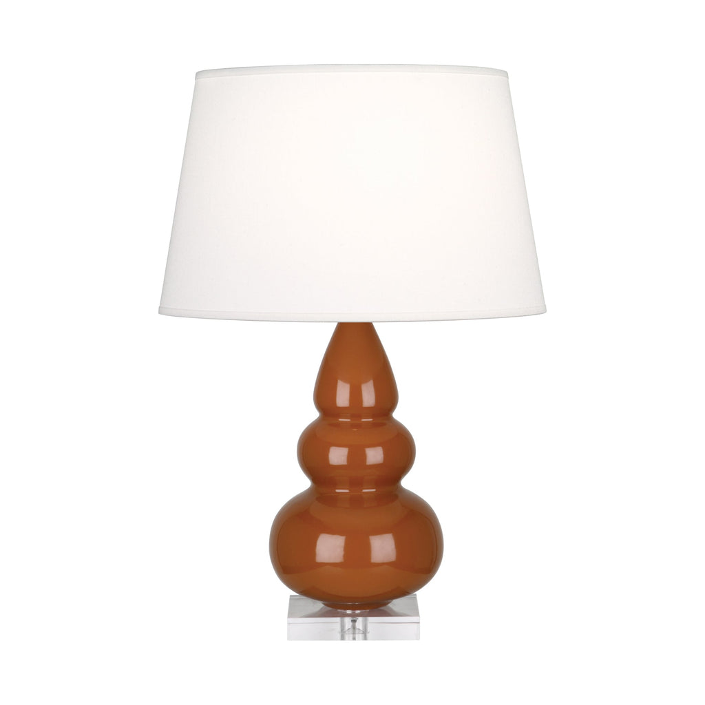 Cinnamon Small Triple Gourd Accent Lamp-Style Number A295X