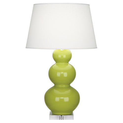 Apple Triple Gourd Table Lamp-Style Number A353X