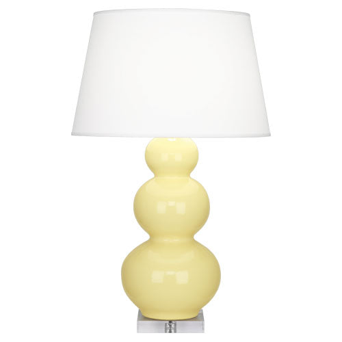 Butter Triple Gourd Table Lamp-Style Number A357X