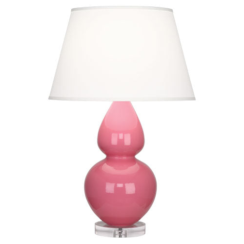 Schiaparelli Pink Double Gourd Table Lamp-Style Number A609X