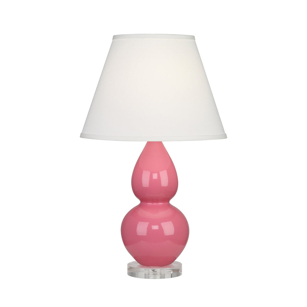 Schiaparelli Pink Small Double Gourd Accent Lamp-Style Number A619X