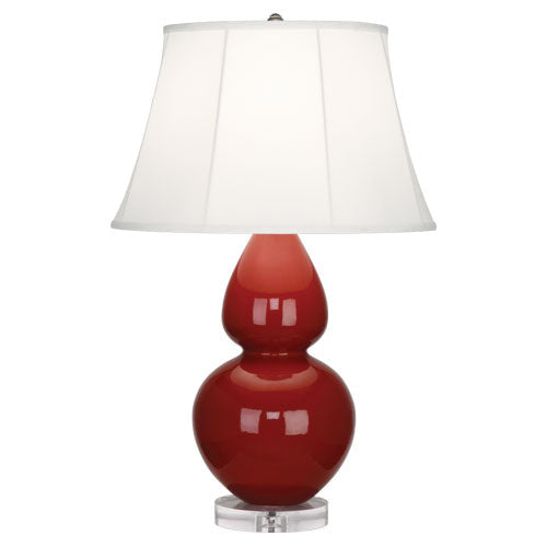 Oxblood Double Gourd Table Lamp-Style Number A627