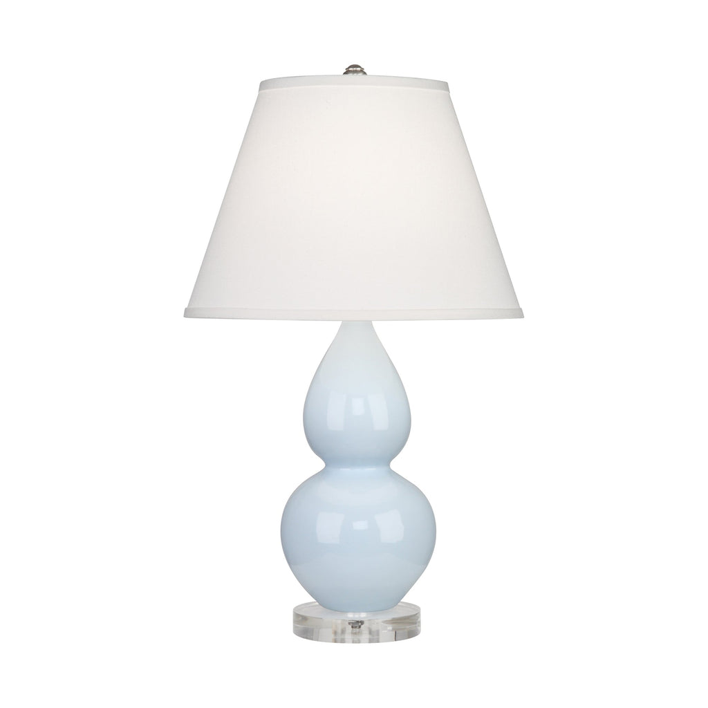 Baby Blue Small Double Gourd Accent Lamp-Style Number A696X