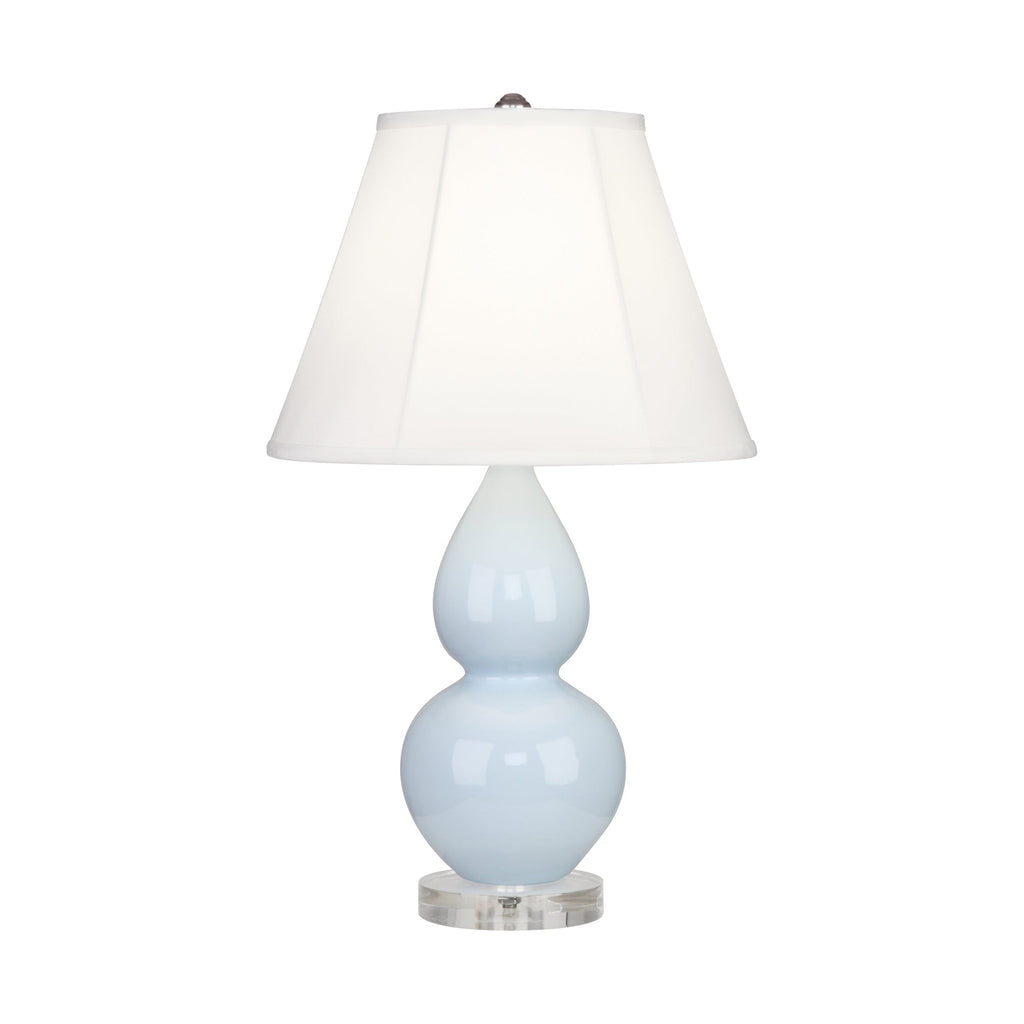 Baby Blue Small Double Gourd Accent Lamp-Style Number A696