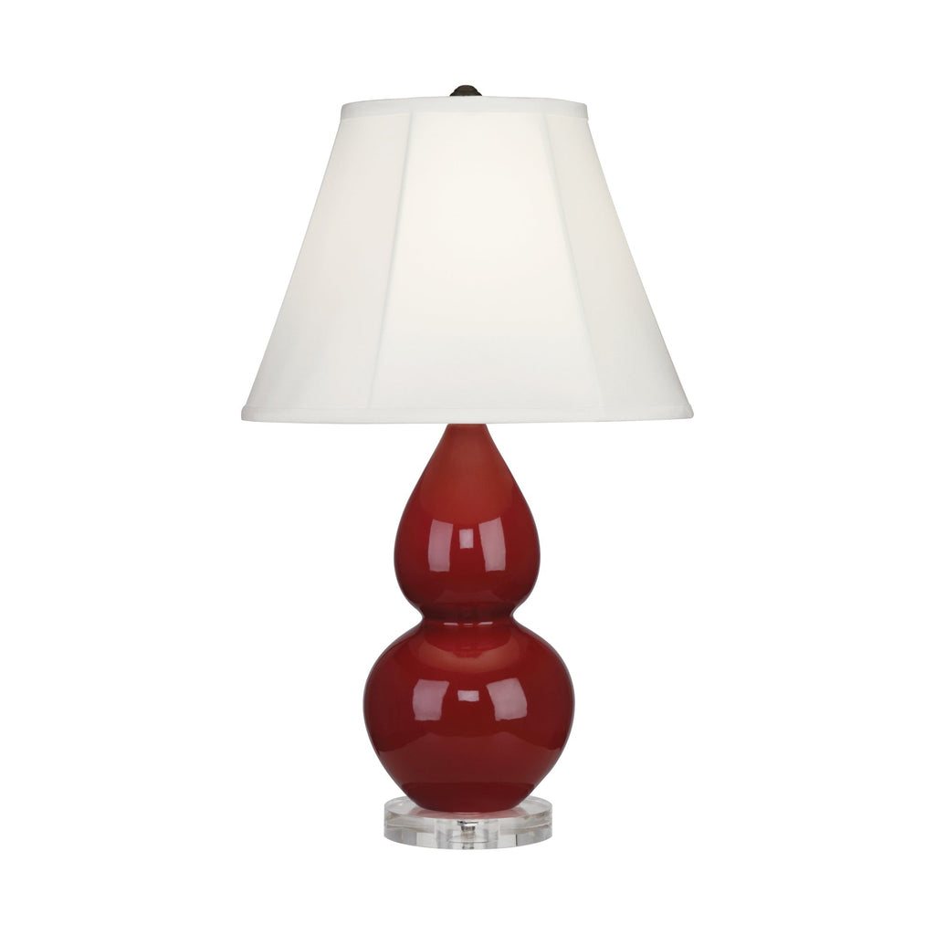 Oxblood Small Double Gourd Accent Lamp-Style Number A697