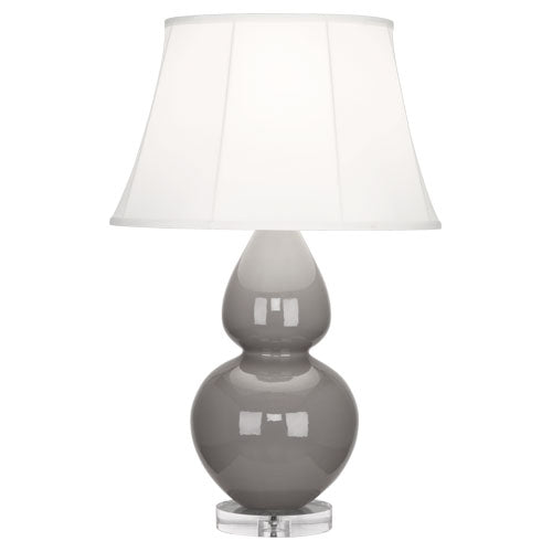 Smokey Taupe Double Gourd Table Lamp-Style Number A750