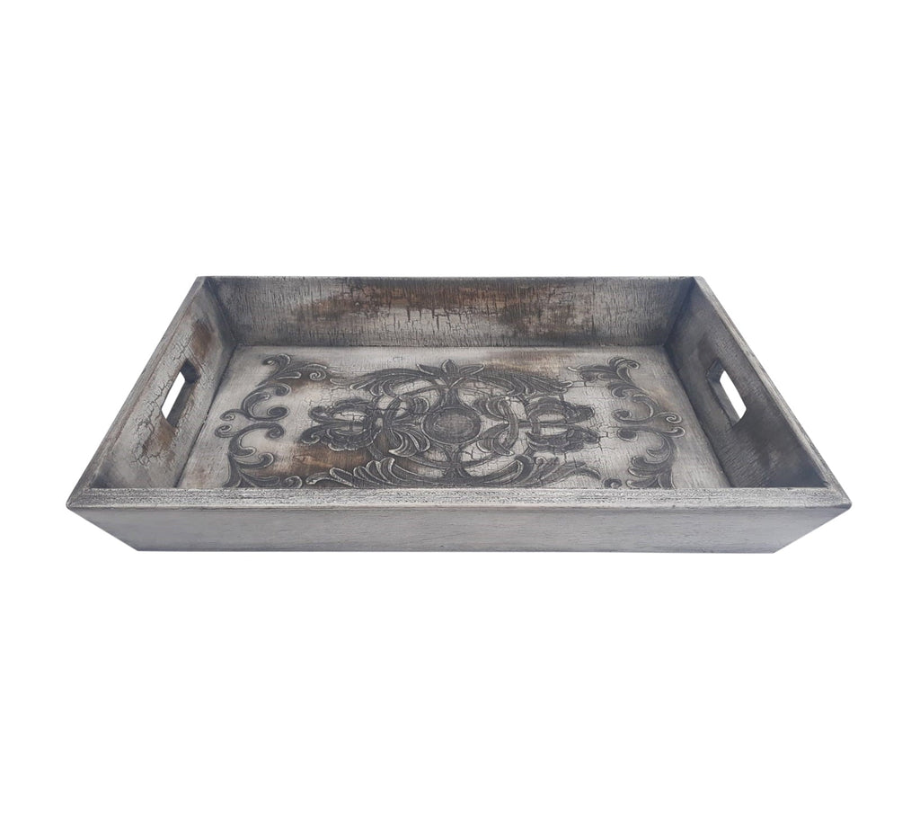 Painted Wooden Tray Belgrano