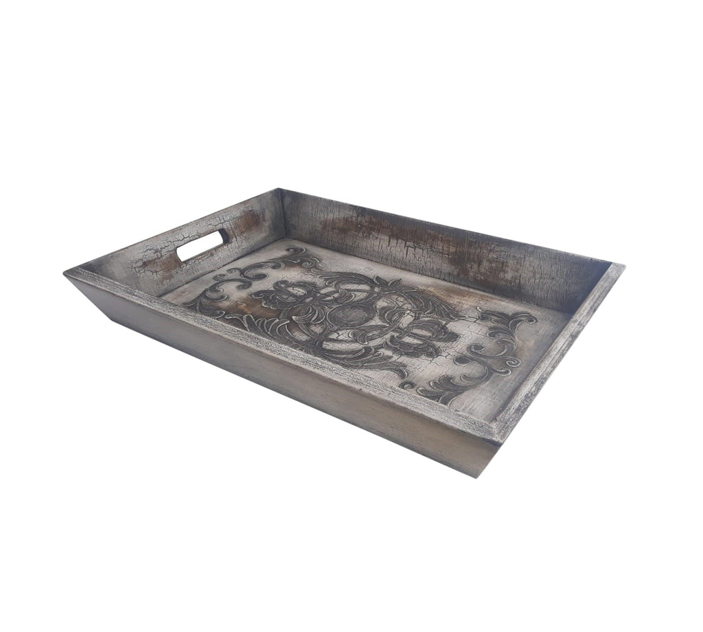 Painted Wooden Tray Belgrano