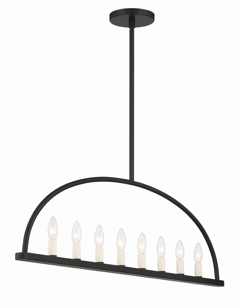 Abbott 8 Light Linear Chandelier