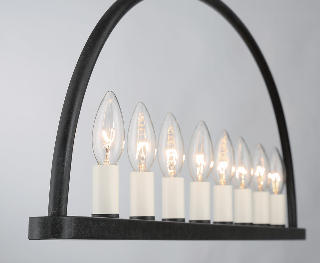 Abbott 8 Light Linear Chandelier