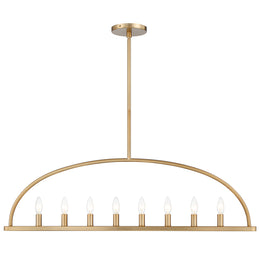 Abbott 8 Light Linear Chandelier