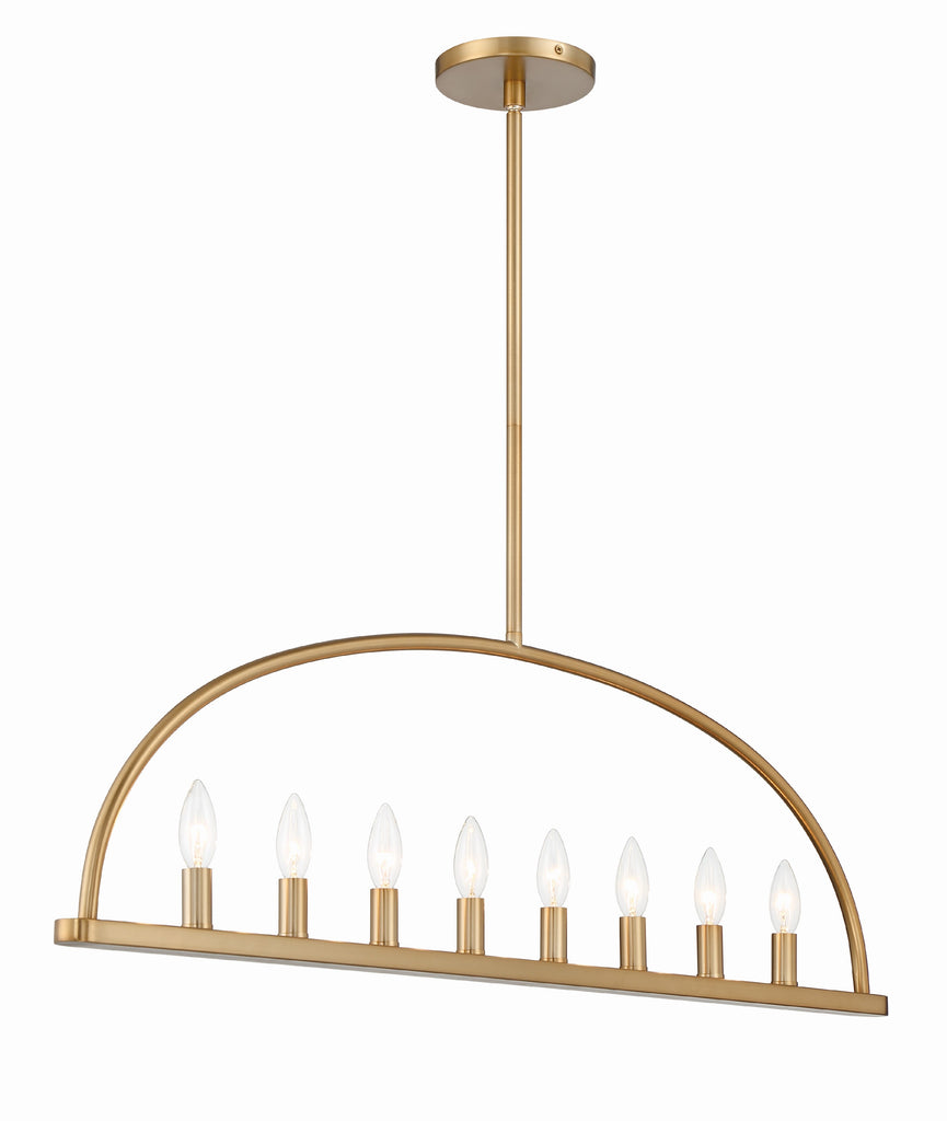 Abbott 8 Light Linear Chandelier