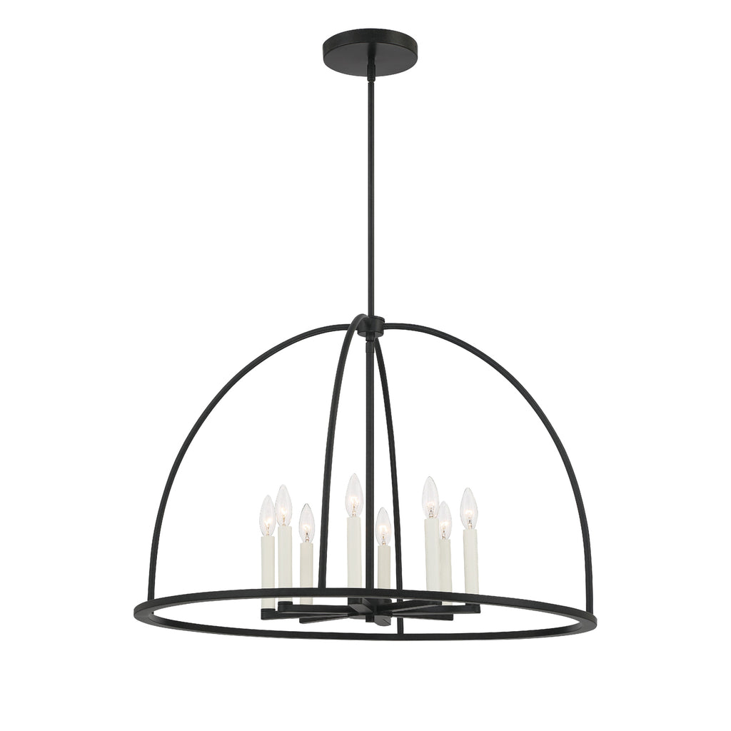 Abbott 8 Light Lantern Chandelier