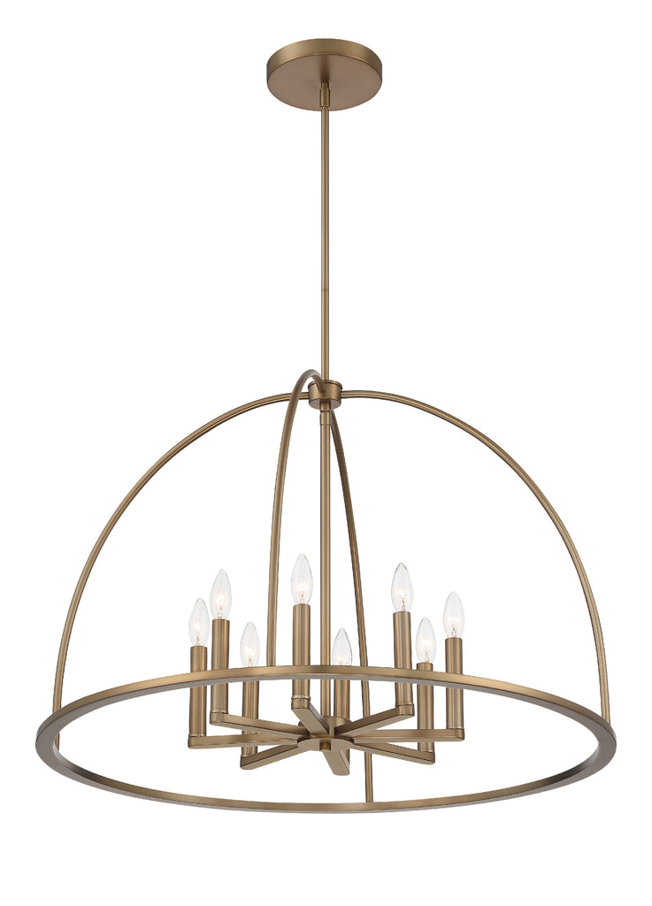 Abbott 8 Light Lantern Chandelier