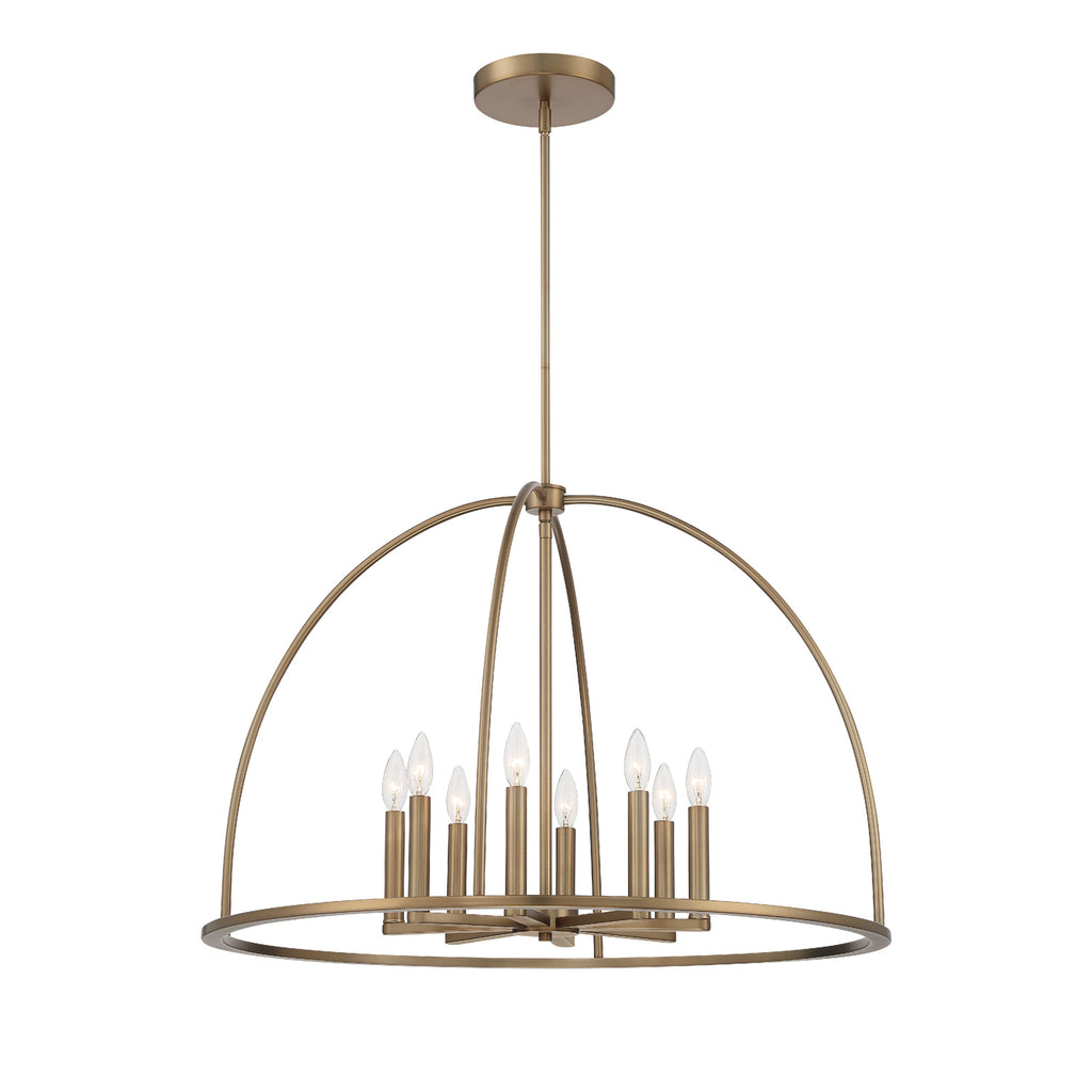 Abbott 8 Light Lantern Chandelier