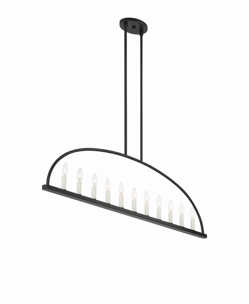 Abbott 11 Light Linear Chandelier