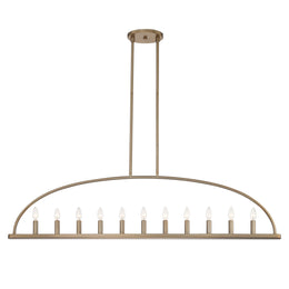 Abbott 11 Light Linear Chandelier