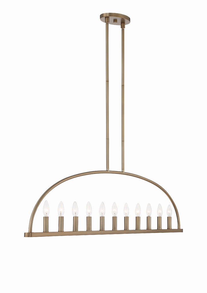 Abbott 11 Light Linear Chandelier