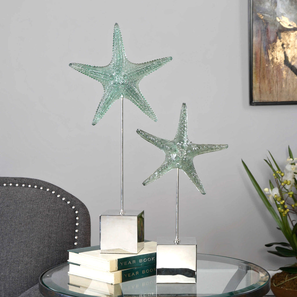 Starfish Sculpture Set of 2