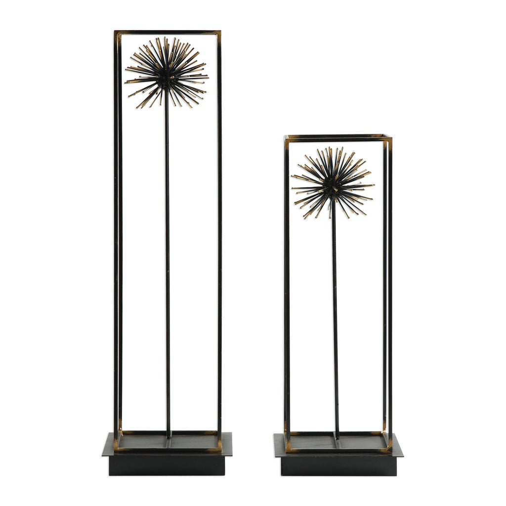 Flowering Dandelions Sculptures Set/2