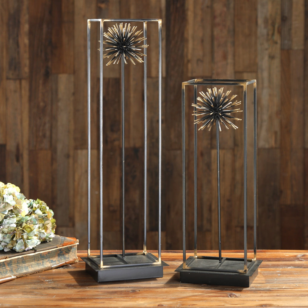 Flowering Dandelions Sculptures Set/2