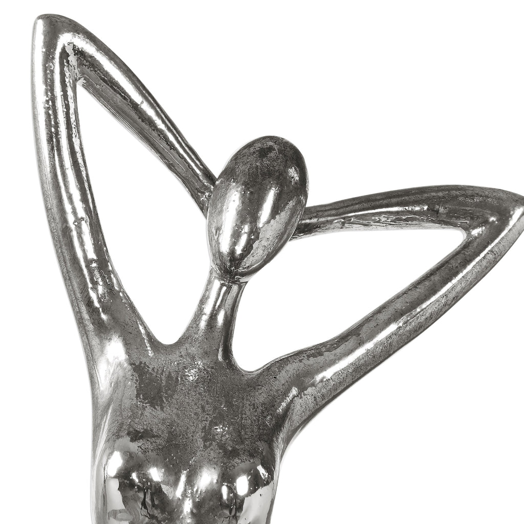 Jaylene Silver Sculptures, Set of 2