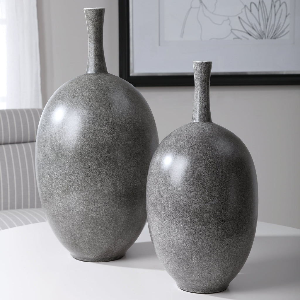 Riordan Modern Vases, Set of 2