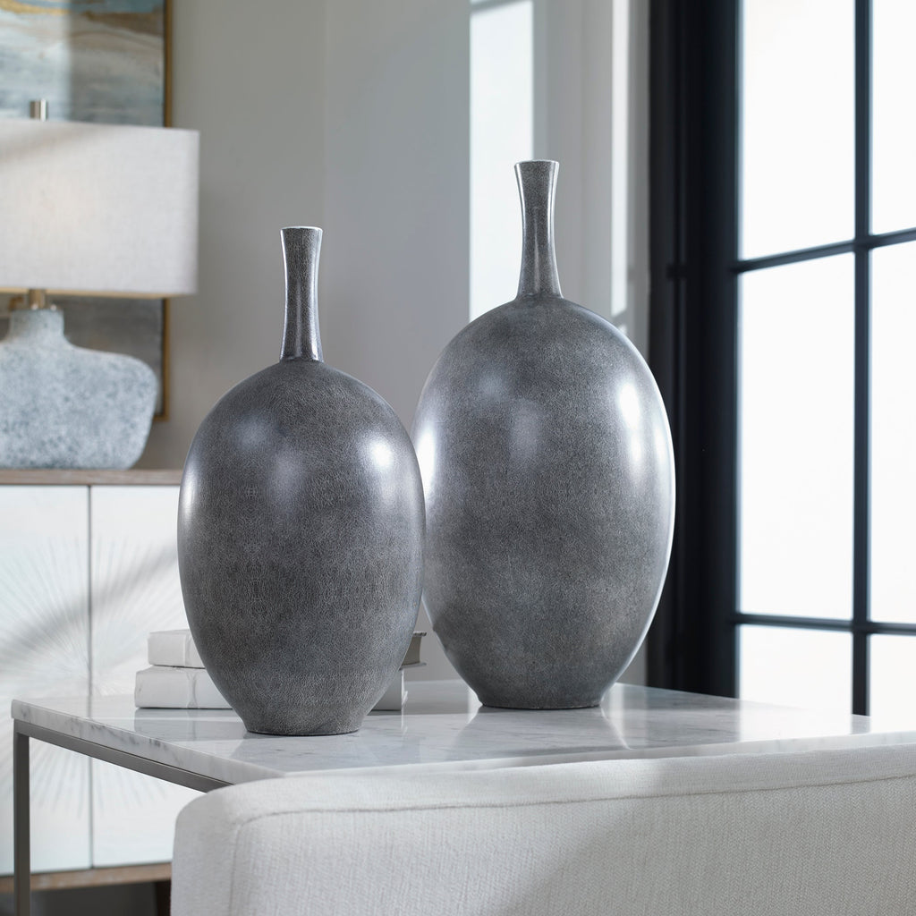 Riordan Modern Vases, Set of 2