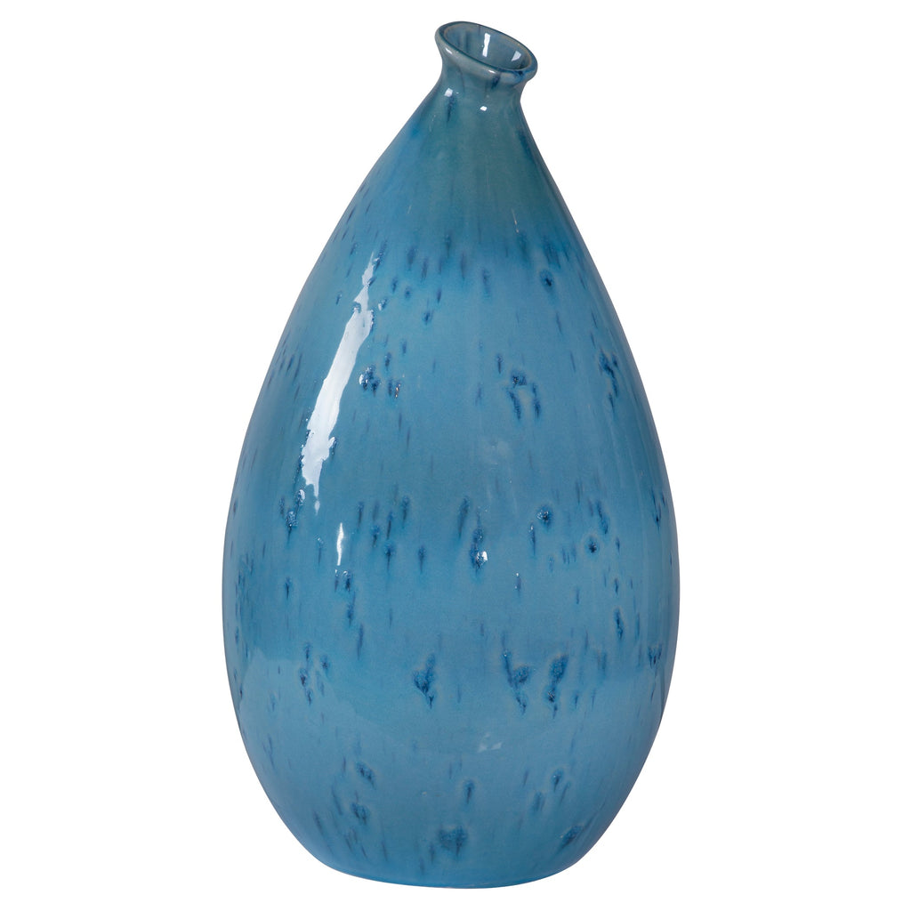 Clear Sky Blue Vase