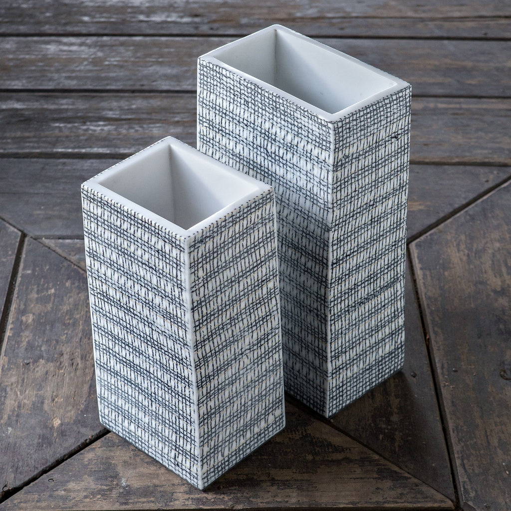 Nomad Rectangular Vases Set of 2