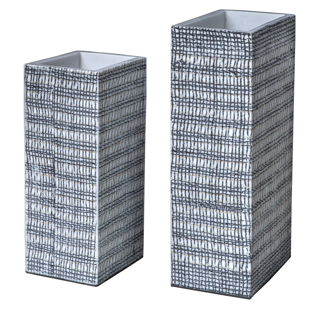 Nomad Rectangular Vases Set of 2