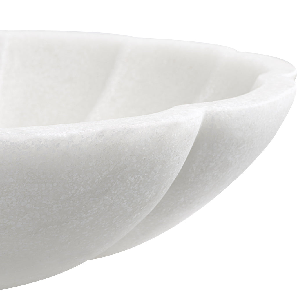 Petal Ivory Ricestone Bowl