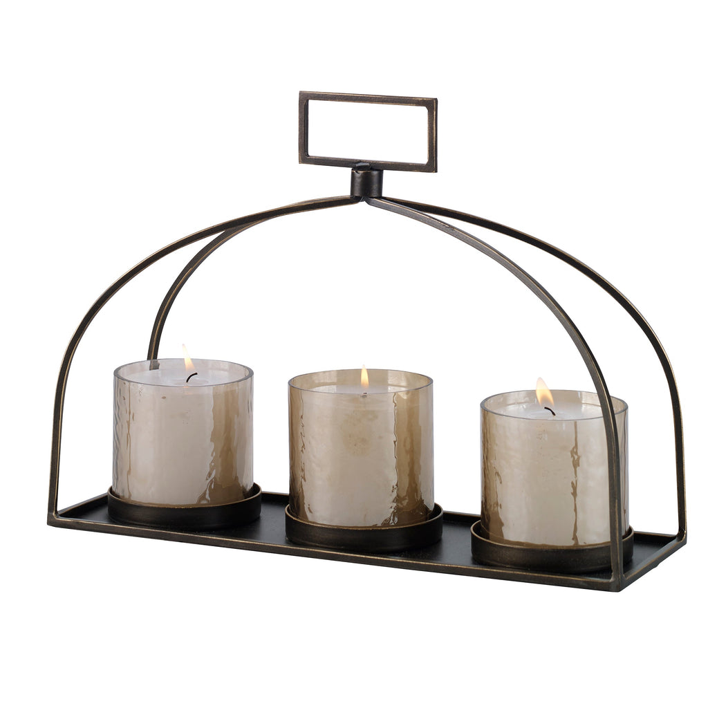 Riad Triple Candleholder