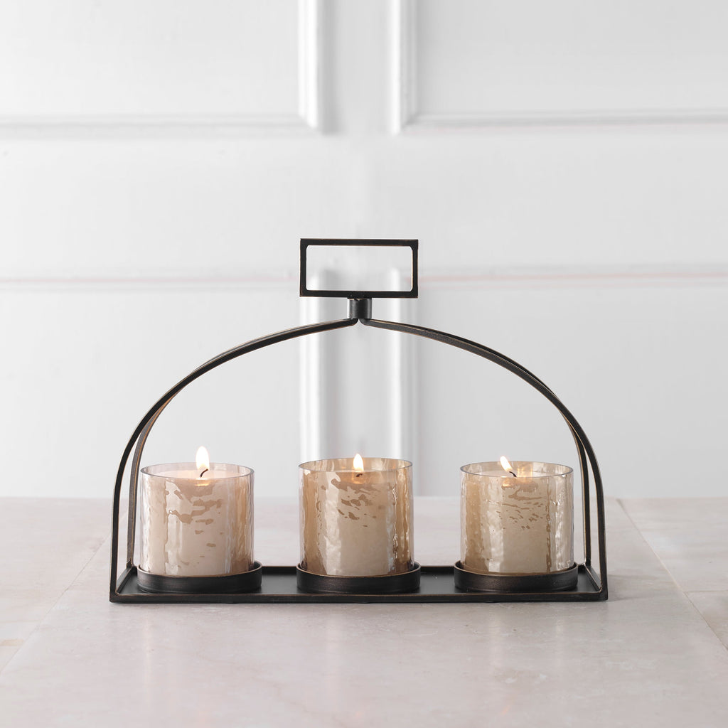 Riad Triple Candleholder