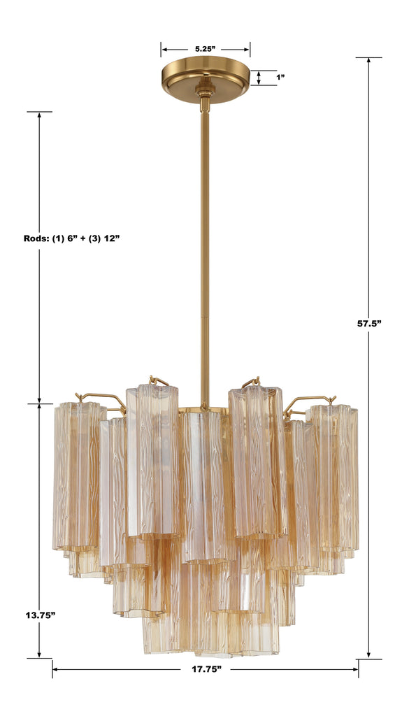 Addis 4 Light Mini Chandelier