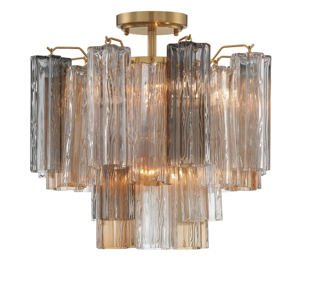 Addis 4 Light Semi Flush