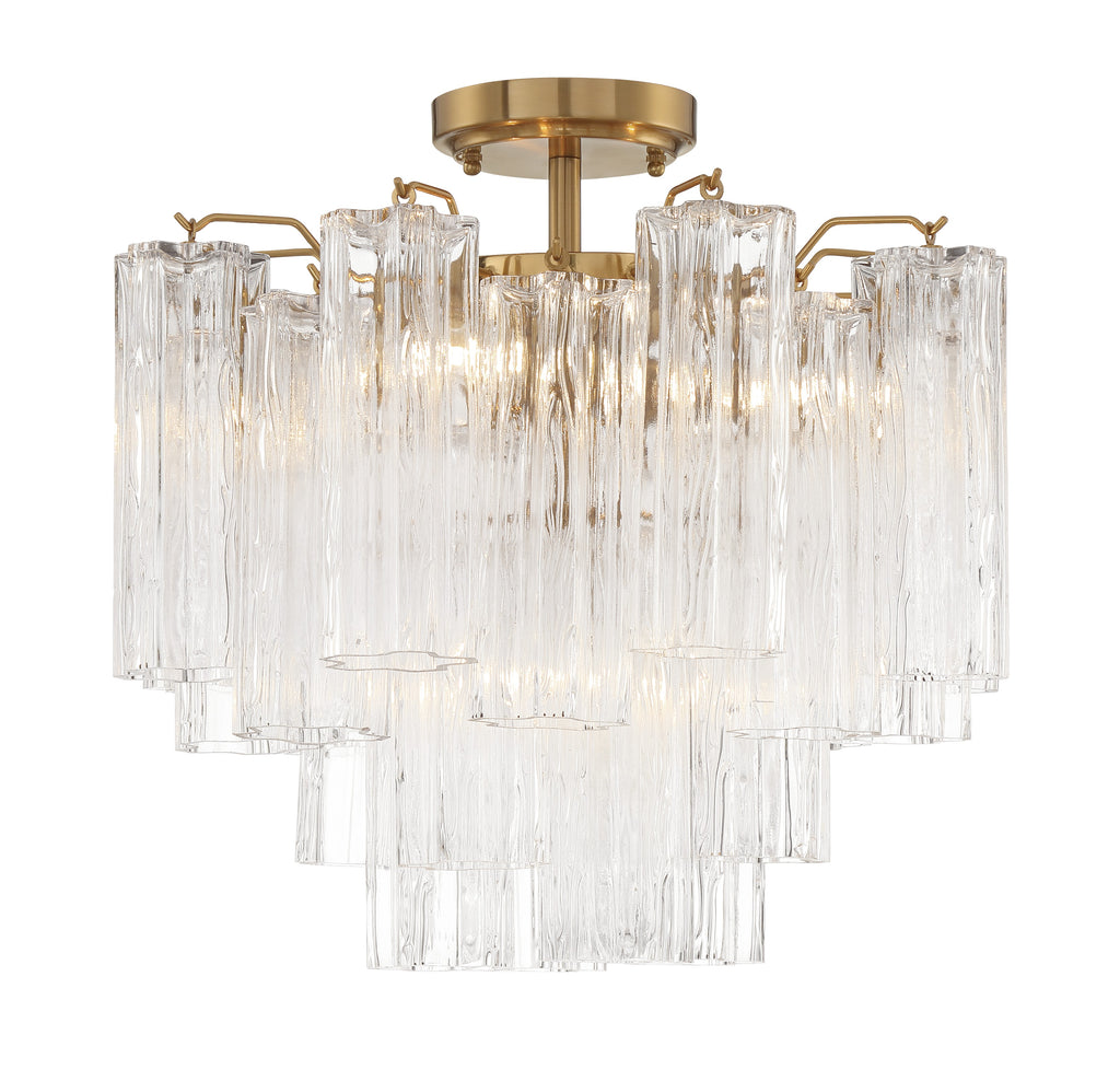 Addis 4 Light Semi Flush