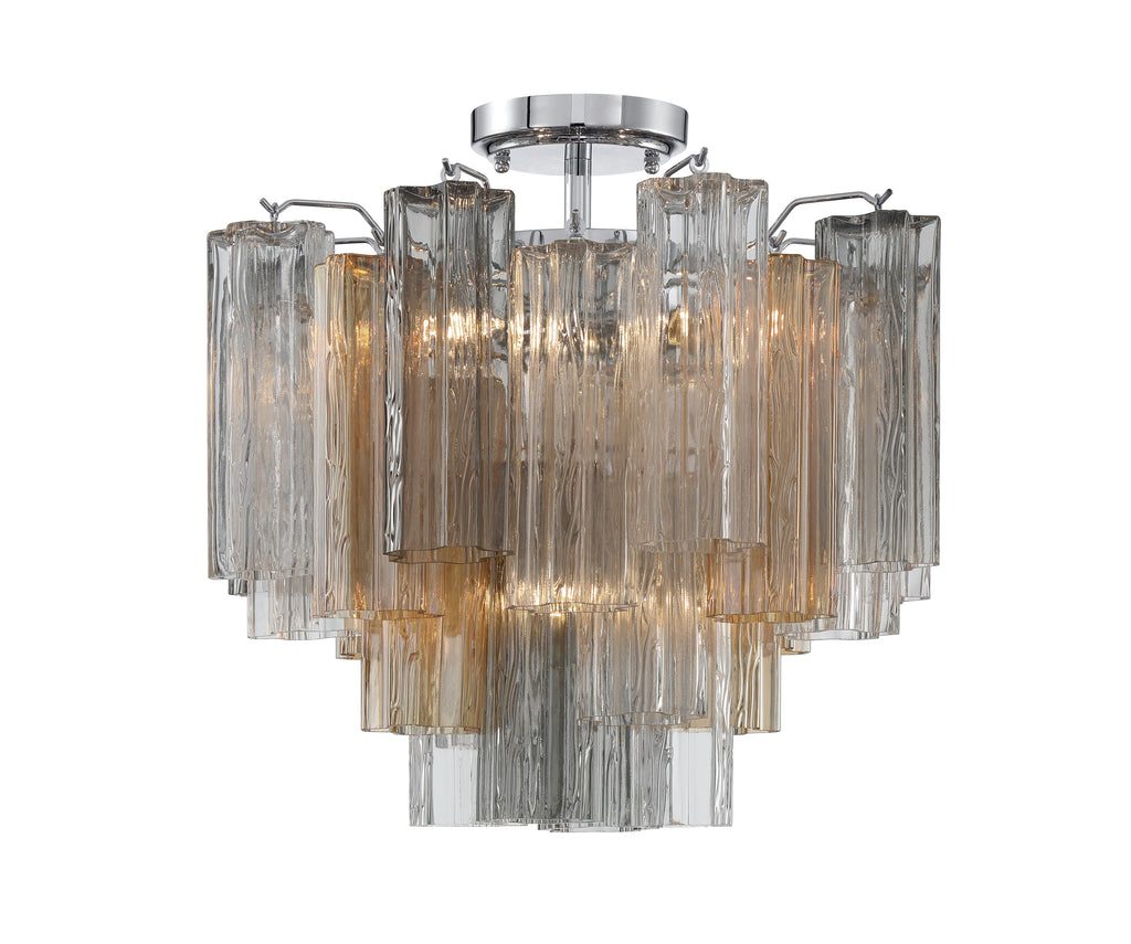 Addis 4 Light Semi Flush