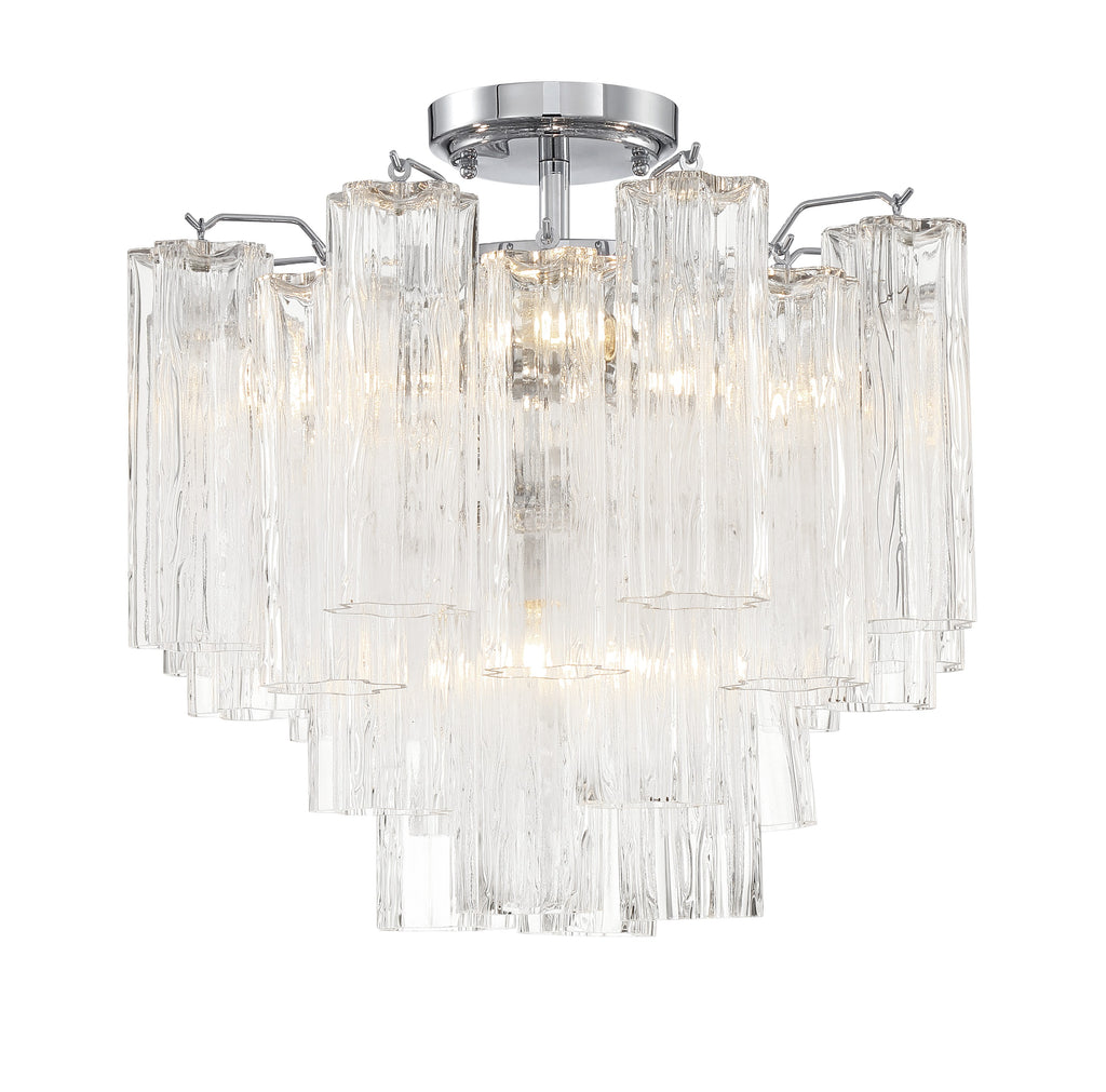 Addis 4 Light Semi Flush