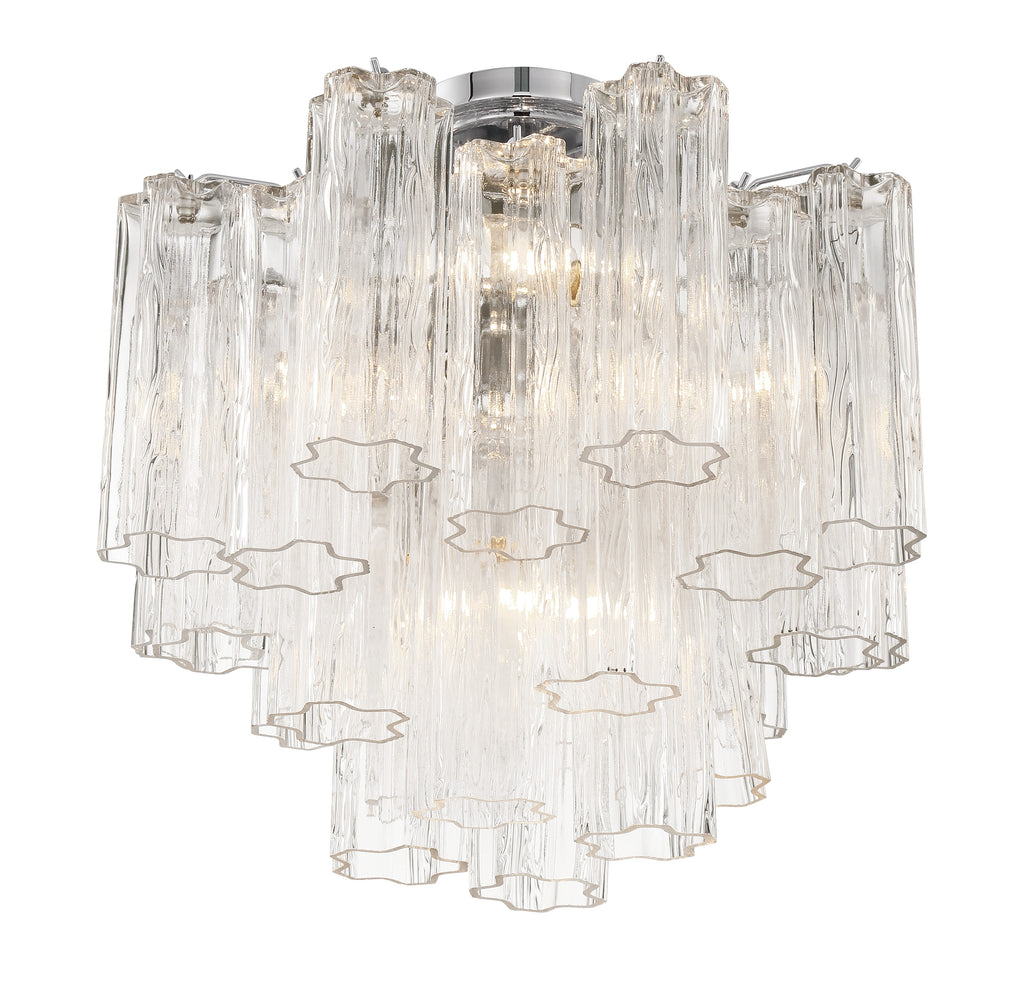 Addis 4 Light Semi Flush