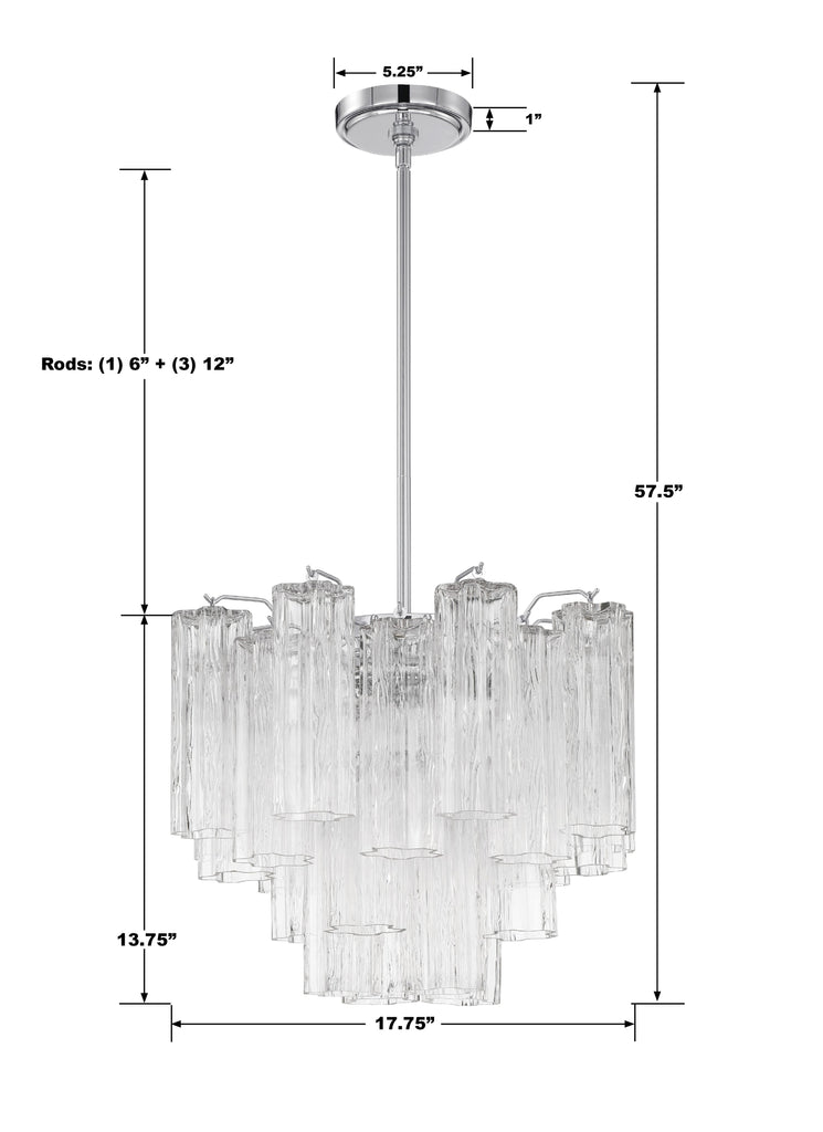 Addis 4 Light Mini Chandelier